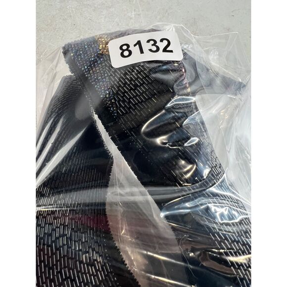 Vintage J.‎ Renee Black Beaded Heels Size 7M 80s Party Retro - Picture 5 of 10